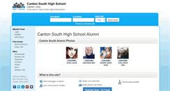 Desktop Screenshot of cantonsouthhighschool.net